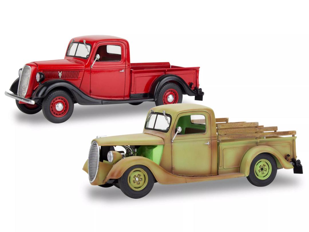 Revell 1937 Ford Pickup Street Rod With Surf Board