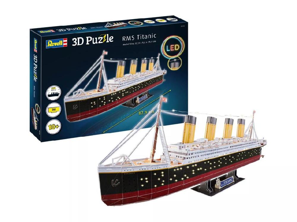 revell 3D Puzzle RMS Titanic - LED Edition