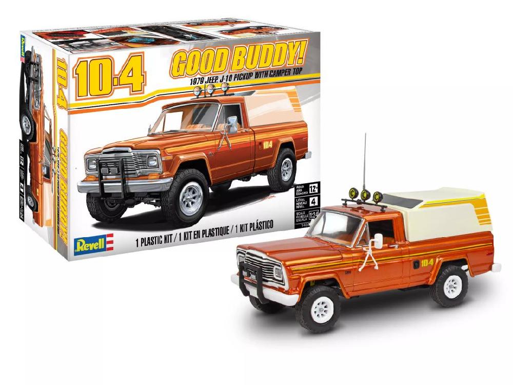 revell ‘79 Jeep J-10 Pickup with Camper Top