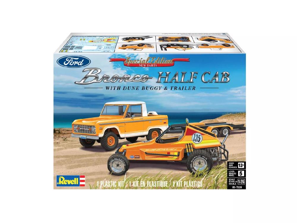 revell Ford Bronco Half Cab -Sandman II
