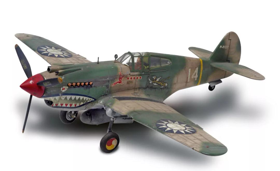 revell P-40B Tiger Shark