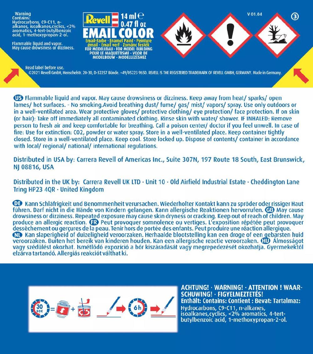 Revell Revell Email Color Enamel Paint 14ml - Gloss