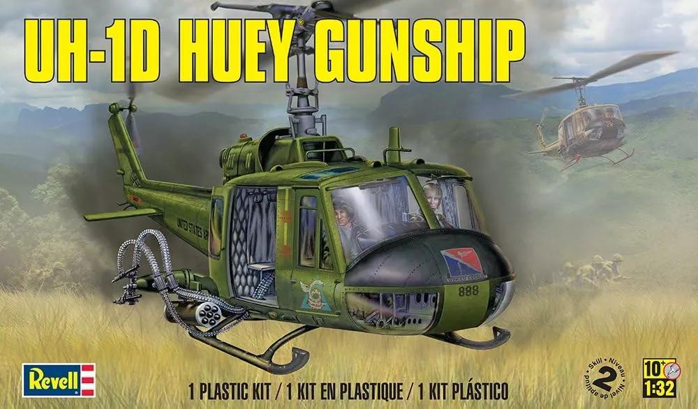 Revell UH-1D HUEY GUNSHIP