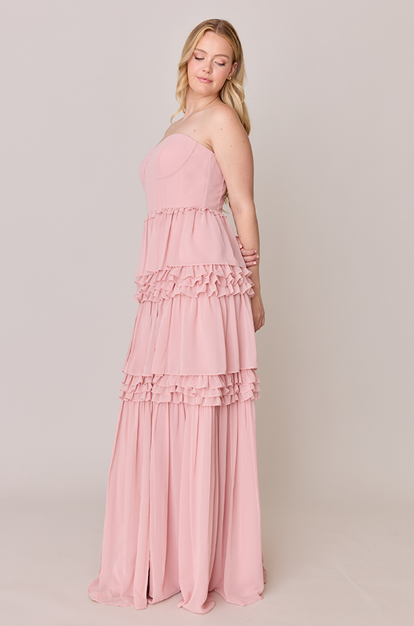 Revelry Adeline Chiffon Dress