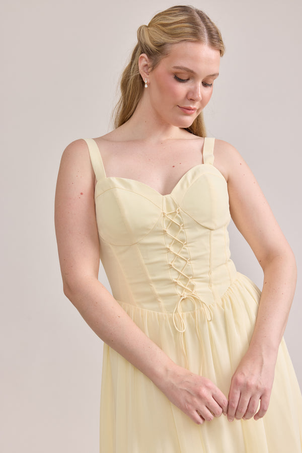 Revelry Alena Chiffon Dress