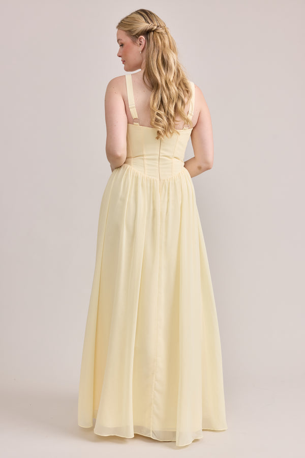 Revelry Alena Chiffon Dress