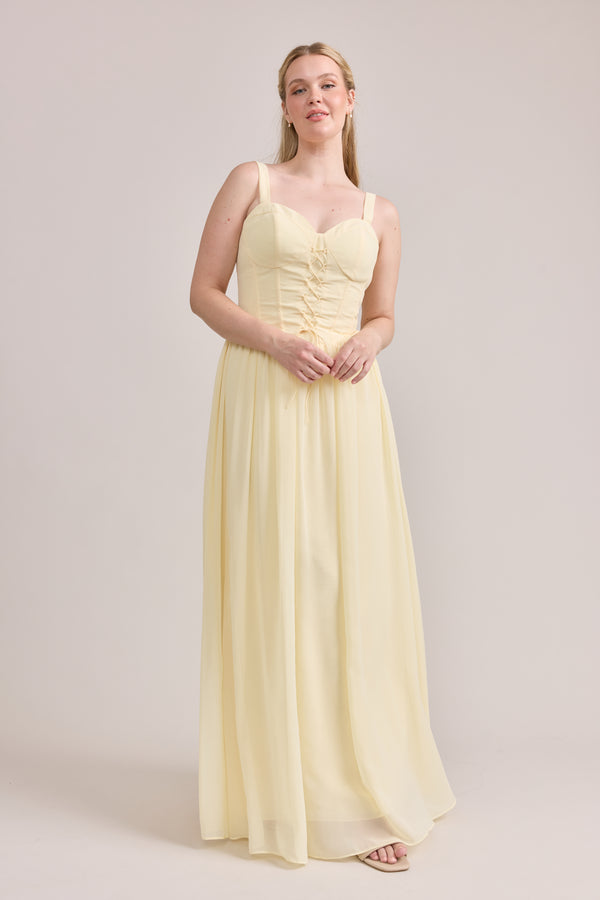 Revelry Alena Chiffon Dress