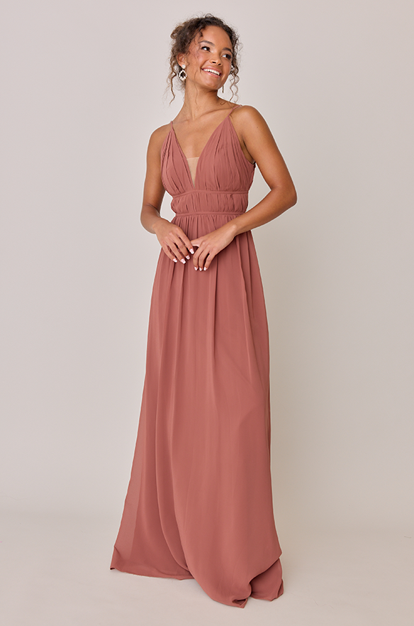 revelry Alma Chiffon Dress
