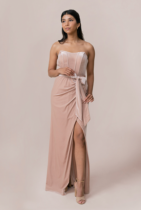 Revelry Amara Velvet Dress