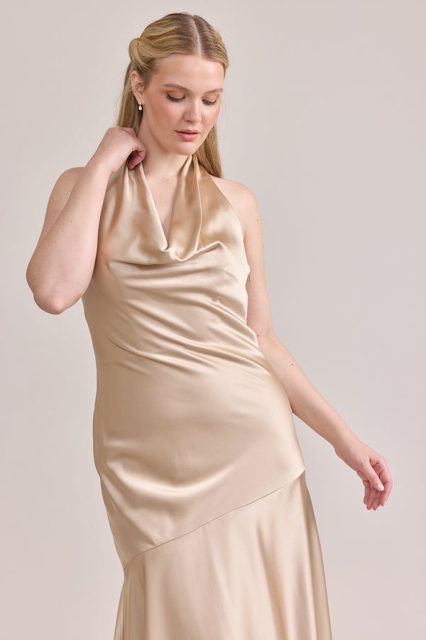 Revelry Amaya Satin Dress