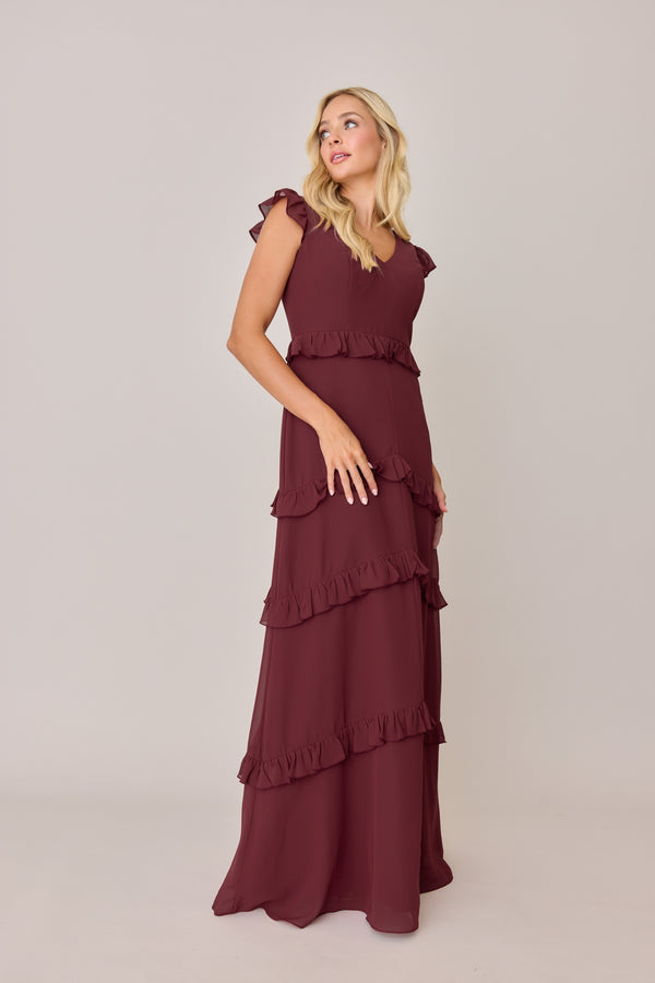 Revelry Amelia Chiffon Dress