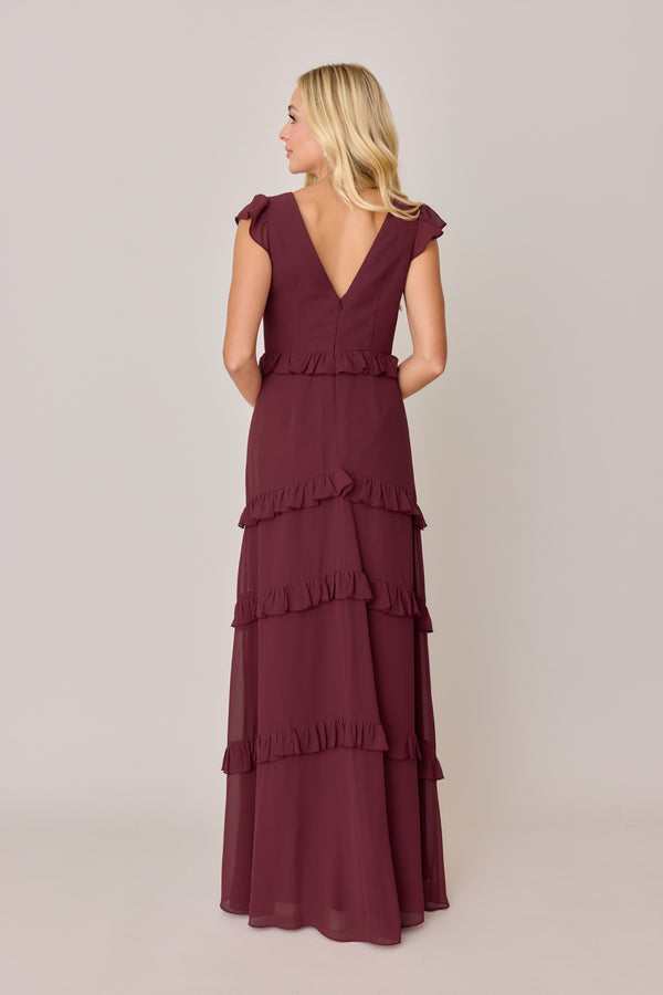Revelry Amelia Chiffon Dress