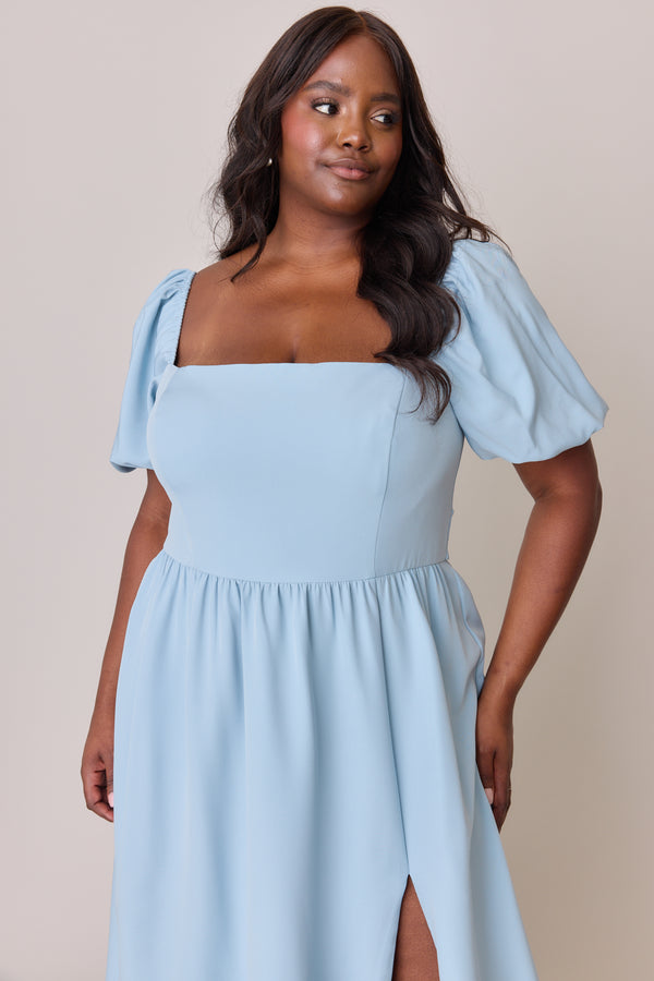 Revelry Angelle Crepe Dress