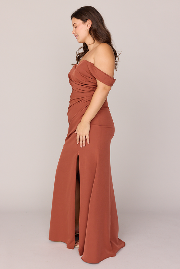 Revelry Ariel Convertible Crepe Dress