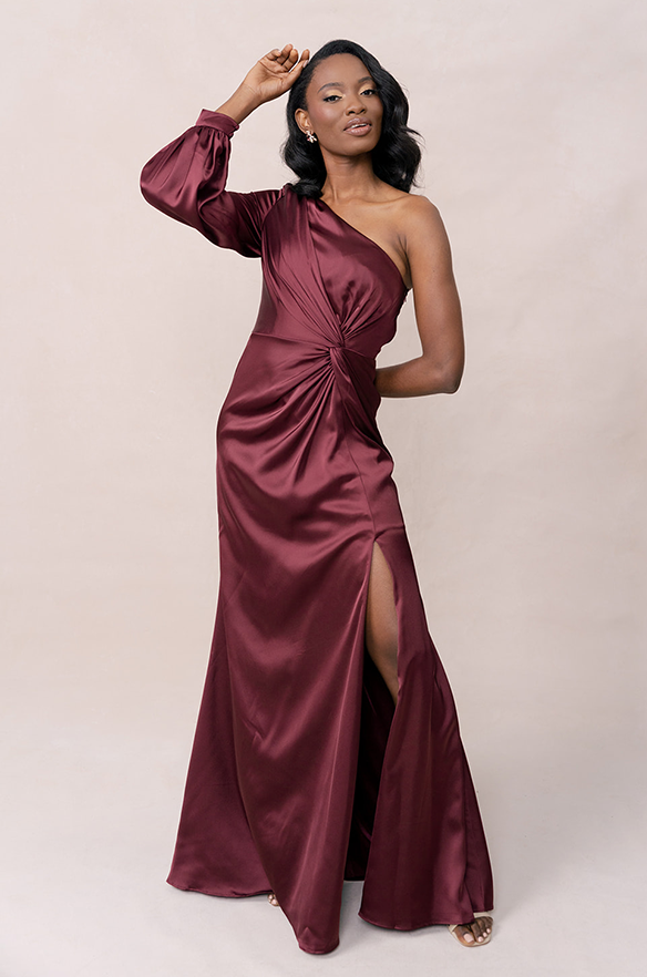 Revelry Aurora Satin Dress
