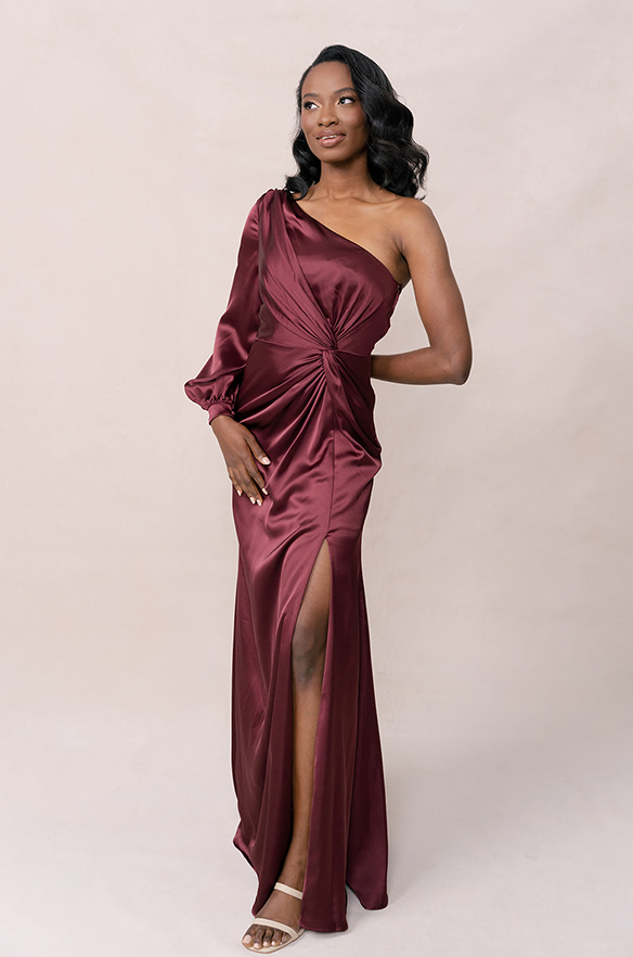 Revelry Aurora Satin Dress
