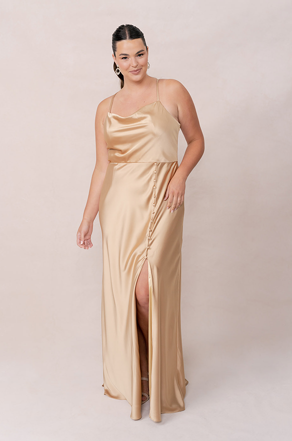 Revelry Billie Satin Dress