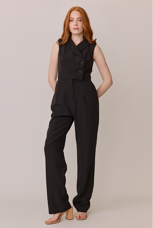 revelry Blake Crepe Jumpsuit