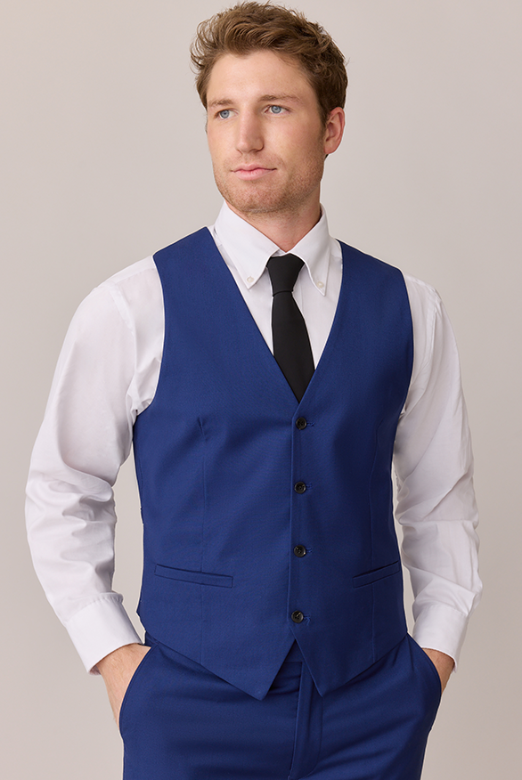 revelry Blue Vest