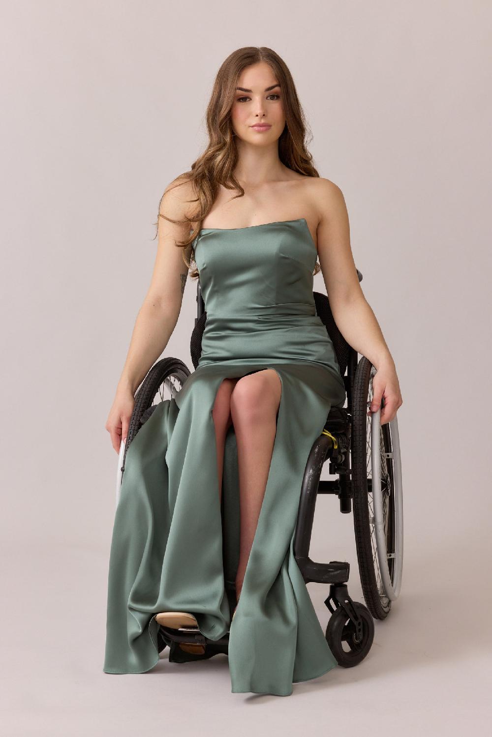revelry Briar Satin Dress