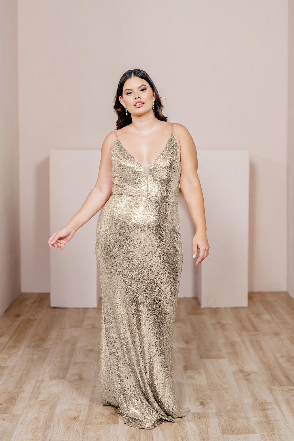 revelry Camilla Sequin Dress