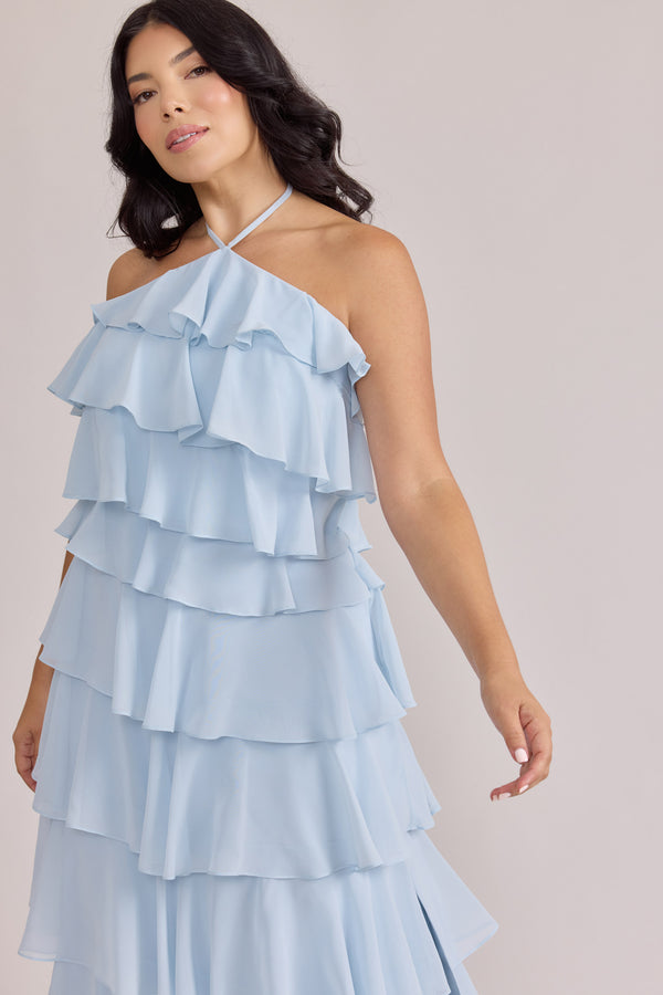 Revelry Carrie Chiffon Dress