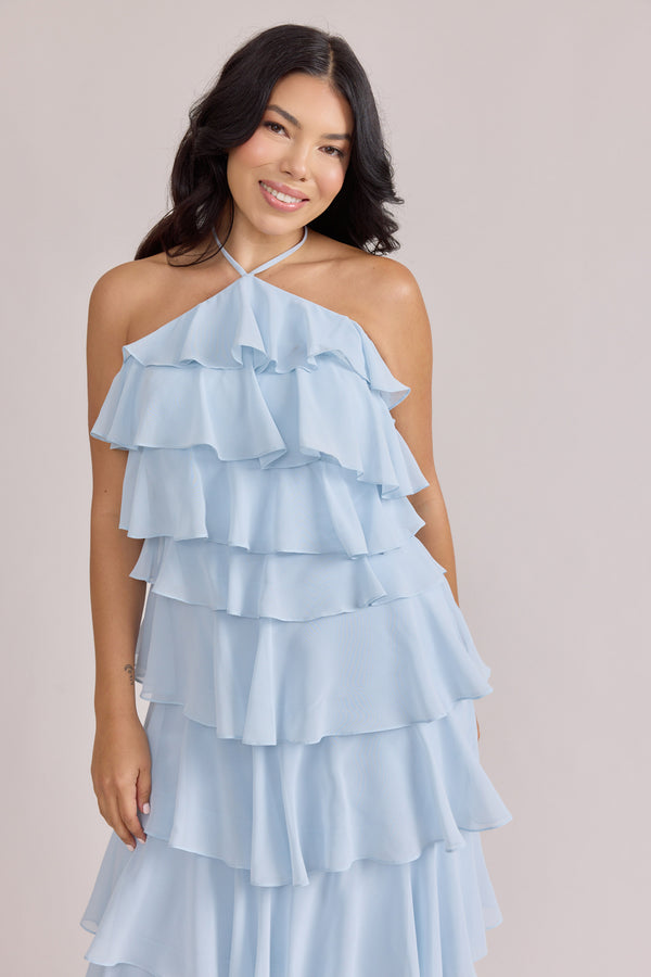 Revelry Carrie Chiffon Dress