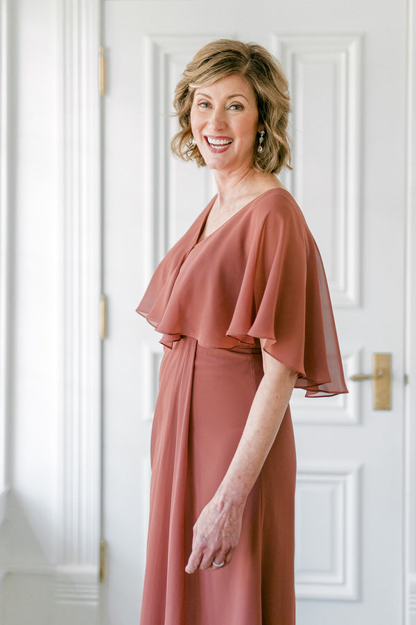 Revelry Chiffon Convertible Shawl