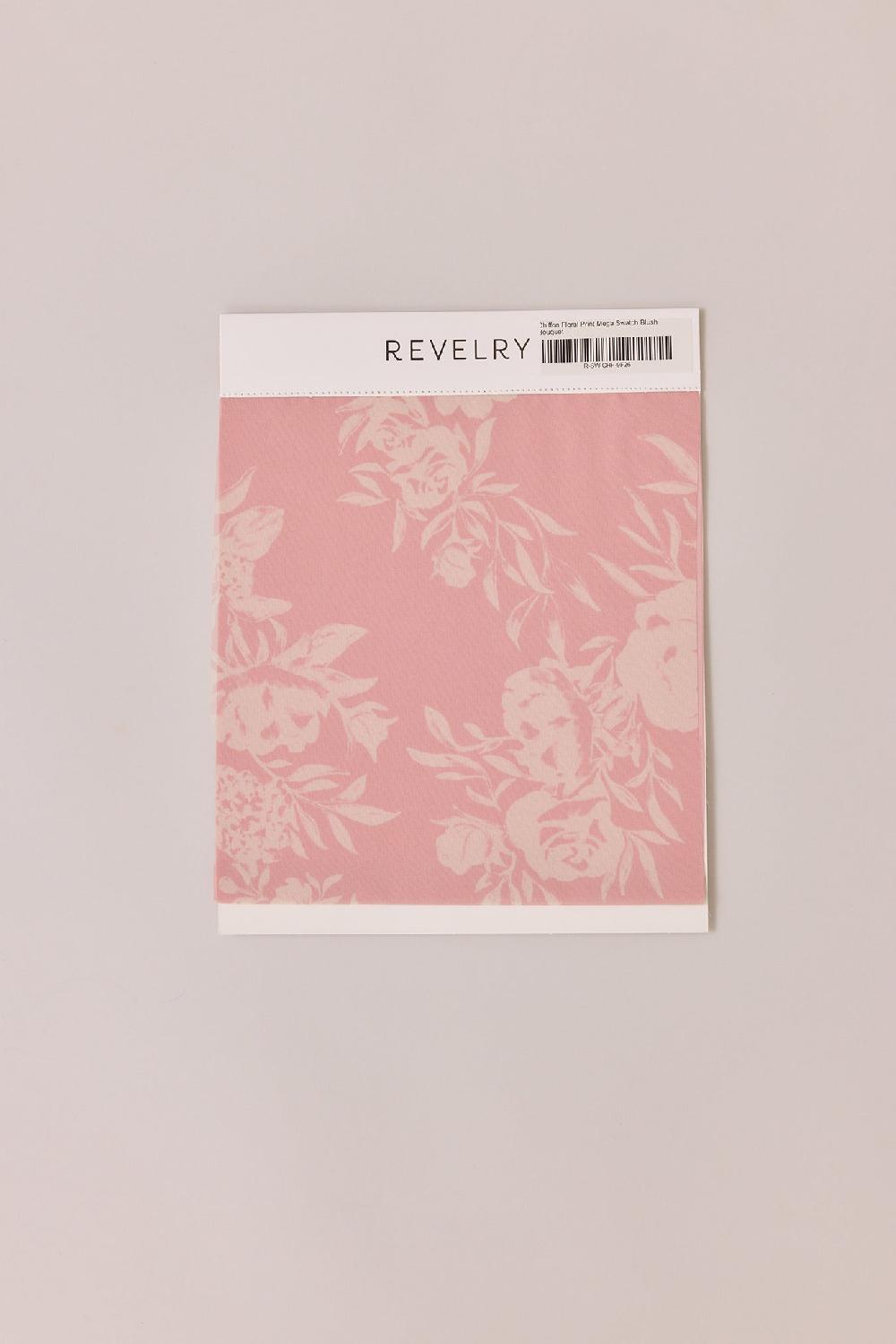 revelry Chiffon Floral Print Mega Swatch