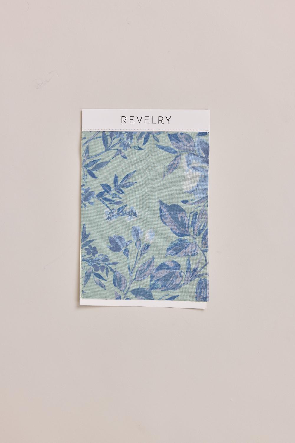 revelry Chiffon Floral Print Mega Swatch