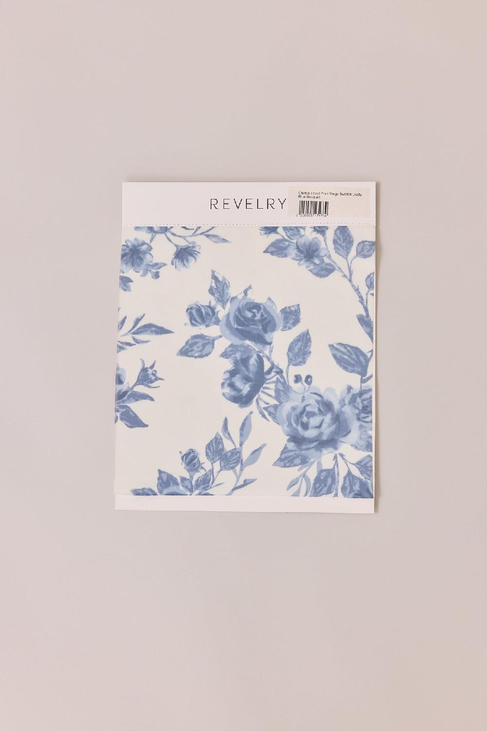 revelry Chiffon Floral Print Mega Swatch