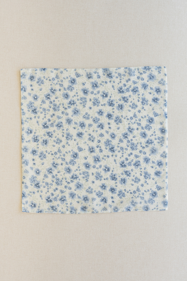 Revelry Chiffon Floral Print Pocket Square