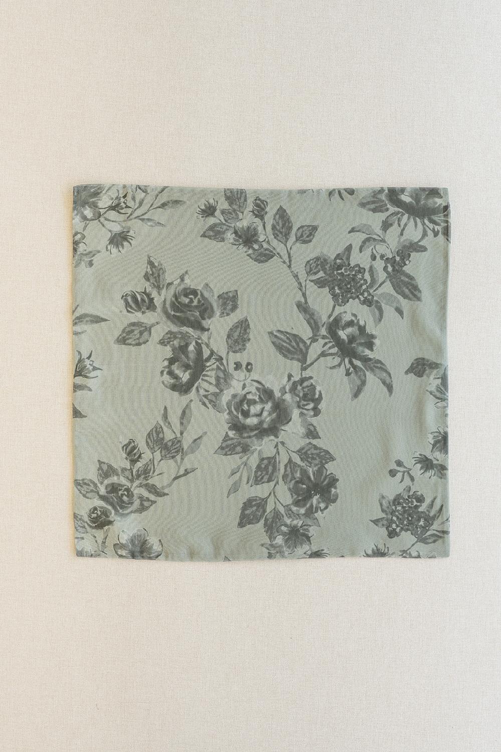 revelry Chiffon Floral Print Pocket Square