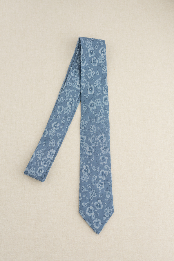Revelry Chiffon Floral Print Tie
