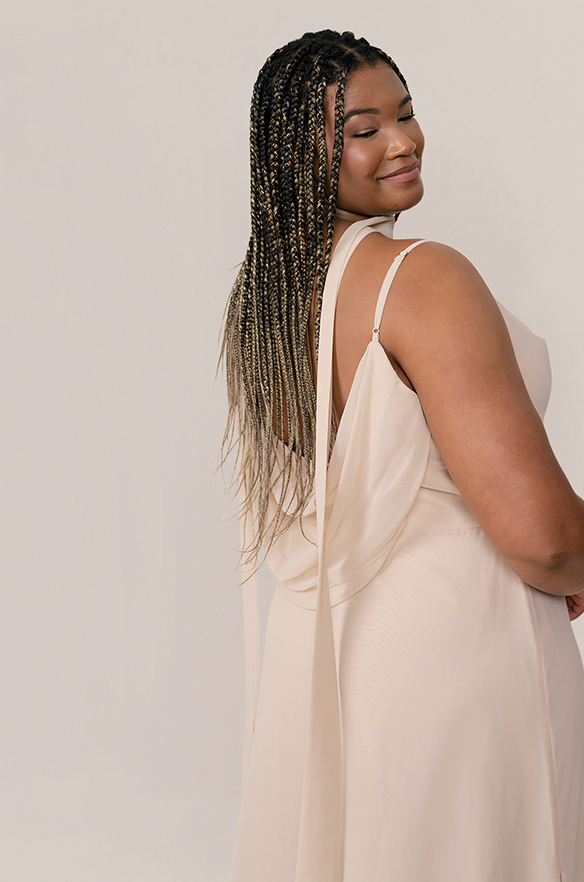 Revelry Chiffon Skinny Scarf