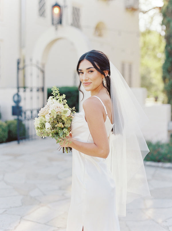 Revelry Classic Tulle Fingertip Veil