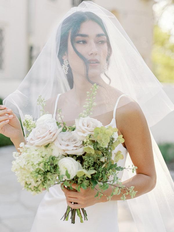 Revelry Classic Tulle Fingertip Veil