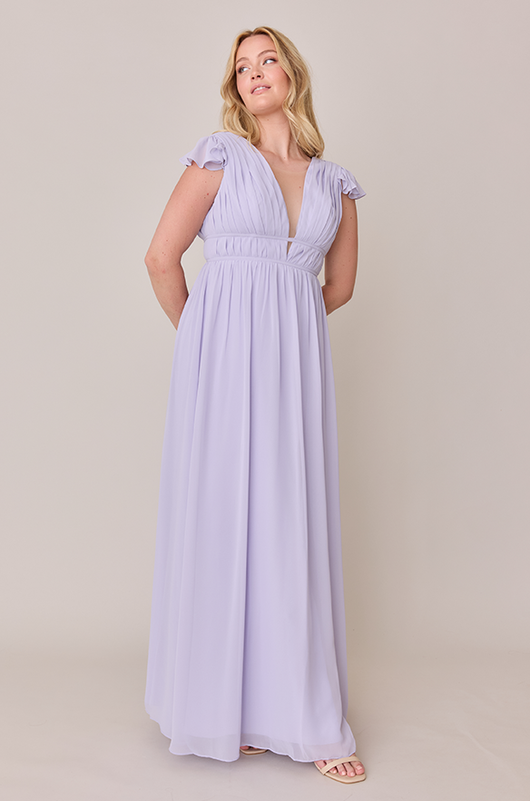 revelry Cora Chiffon Dress
