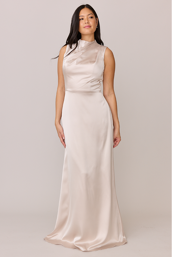 Revelry Diana Satin Dress
