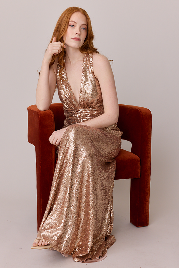 Revelry Dylan Sequin Dress