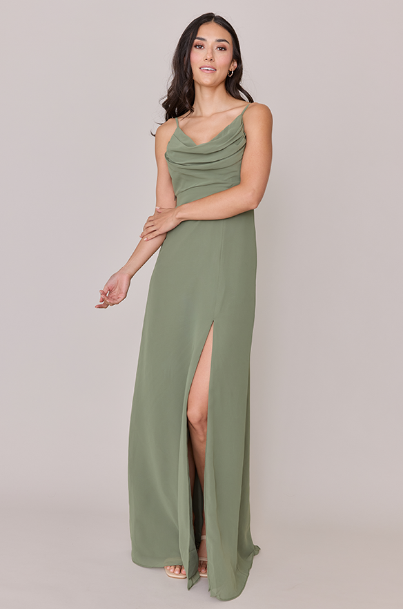 revelry Ember Chiffon Dress