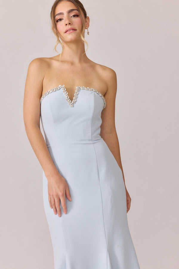 Revelry Estelle Luxe Crepe Dress