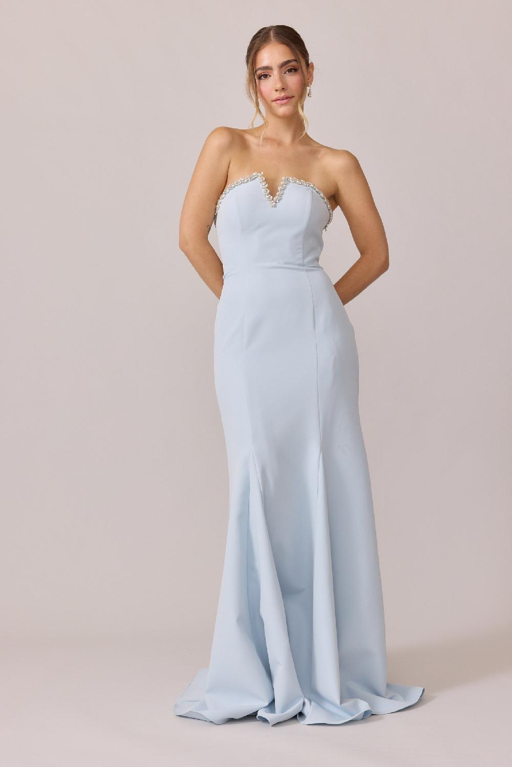 revelry Estelle Luxe Crepe Dress