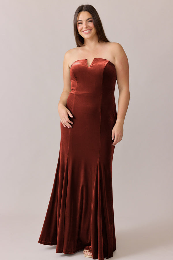 Revelry Estelle Velvet Dress