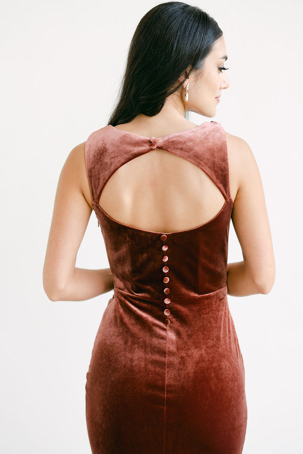 Revelry Faith Velvet Dress