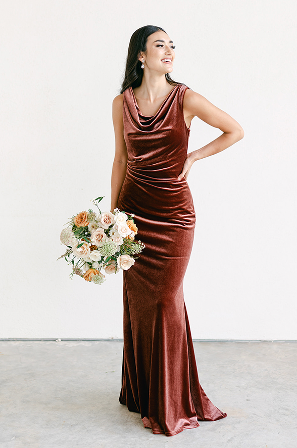 Revelry Faith Velvet Dress