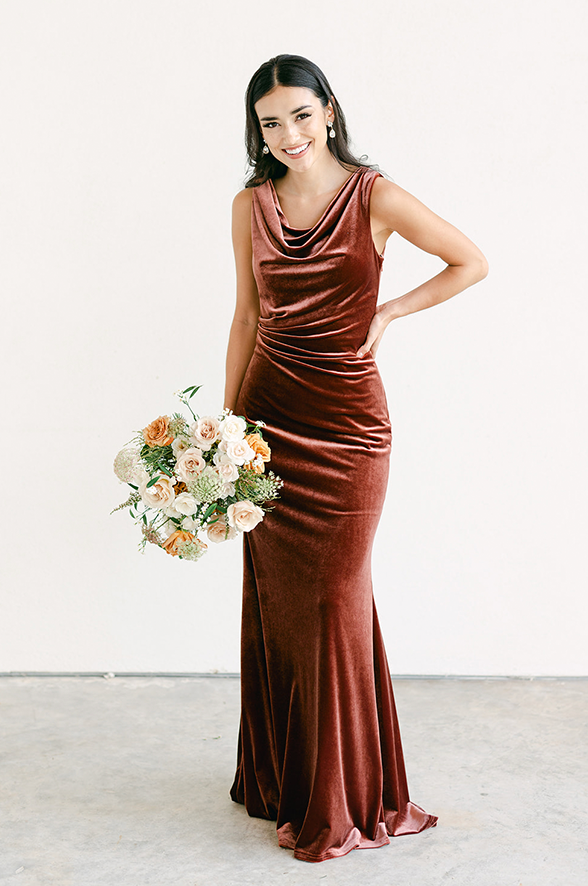 revelry Faith Velvet Dress