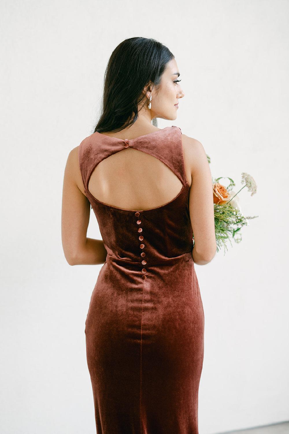 revelry Faith Velvet Dress