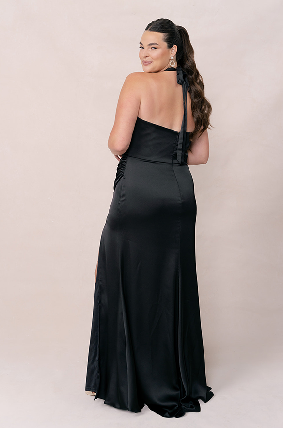Revelry Fallon Satin Dress