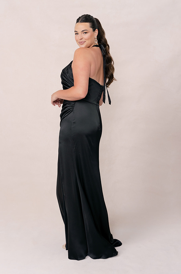 Revelry Fallon Satin Dress